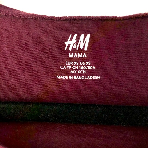 H&M MAMA maternity t-shirts - Picture 4 of 5